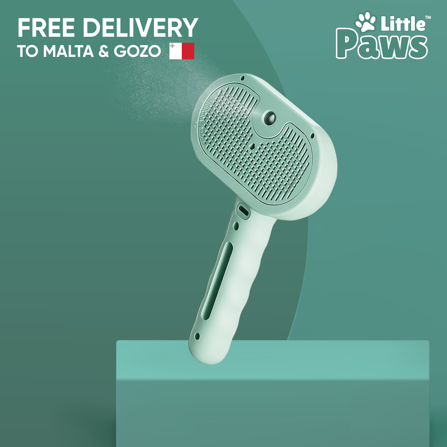 Steam Pet Grooming Brush