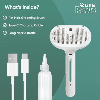 Steam Pet Grooming Brush