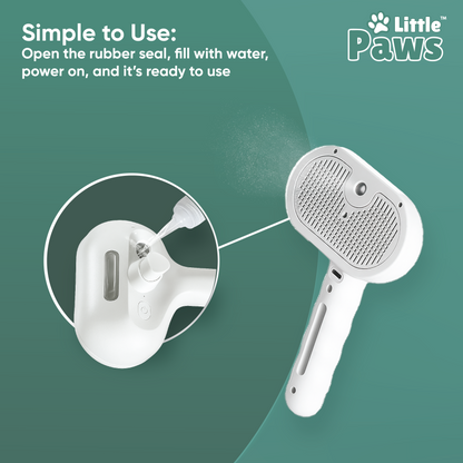 Steam Pet Grooming Brush